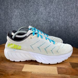 Hoka Mach 2 Womens Size 10 Running Shoes White Gray Athletic Sneakers